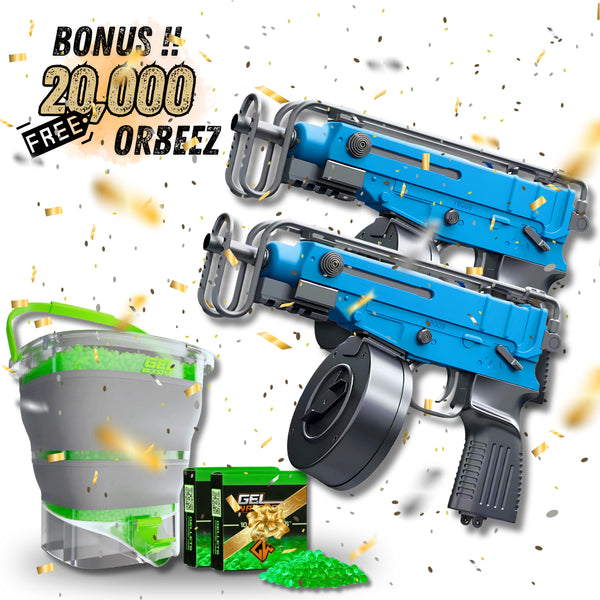 PACK NOËL - Pistolet à Orbeez | VZ-61 Skorpion x2